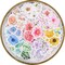 Flower Stickers Set (360 Pieces) Decorative Assorted Floral Sticker
